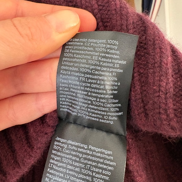 NWT COS Cashmere Sweater - Picture 6 of 8